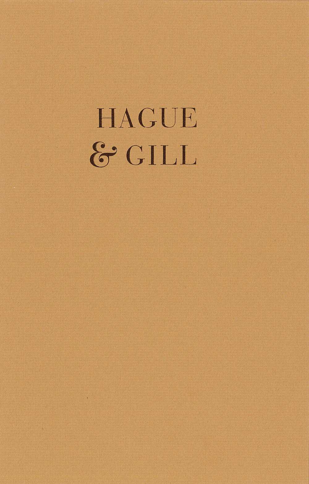 Hague & Gill. Sulla stampa