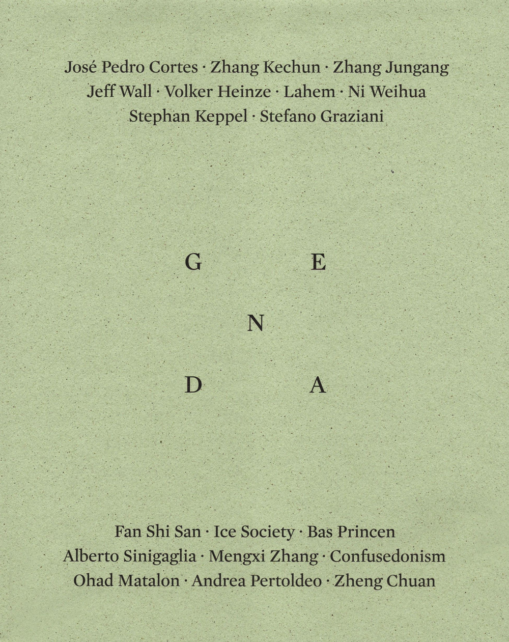 Genda. Ediz. inglese e cinese. Vol. 0: Landscape as abandon