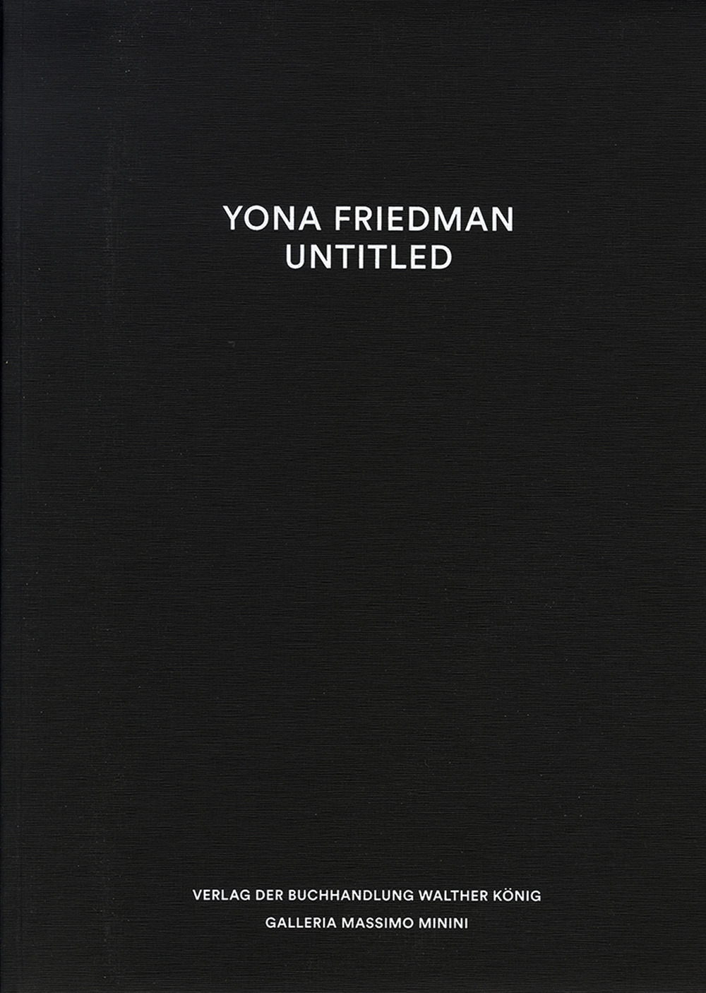 Yona Friedman. Untitled