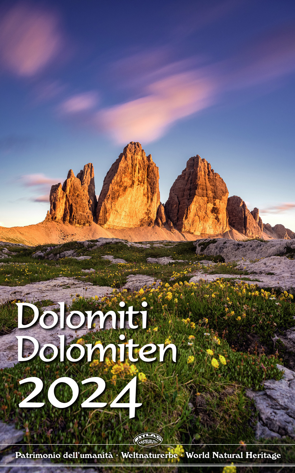 Dolomiten Kalender 50x38 cm formato verticale