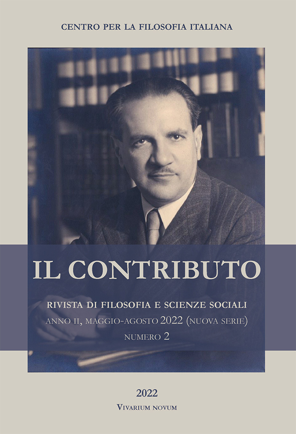 Il contributo. Rivista di filosofia e scienze sociali. Vol. 2: Maggio-agosto