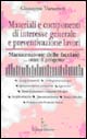 Materiali e componenti di interesse generale e preventivazione lavori. Manutenzione delle facciate... oltre il progetto