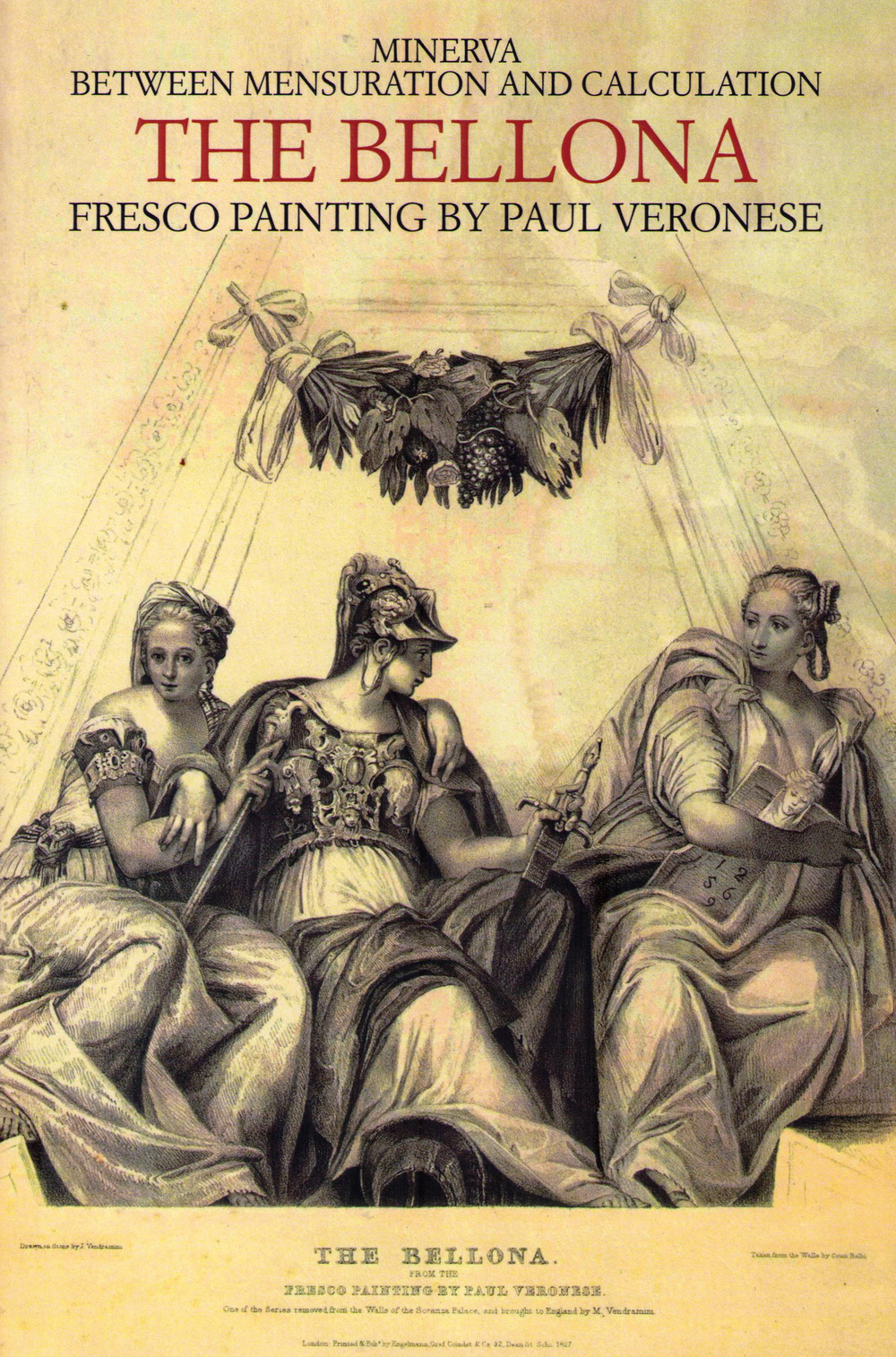 Minerva tra geometria e aritmetica. Affresco di Paolo Veronese
