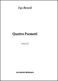 Quattro poemetti. 199872012