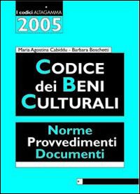 Codice dei beni culturali