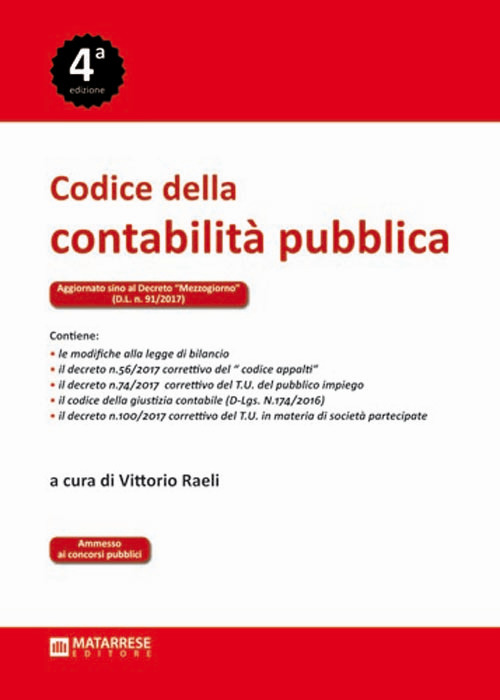 Codice della contabilità pubblica