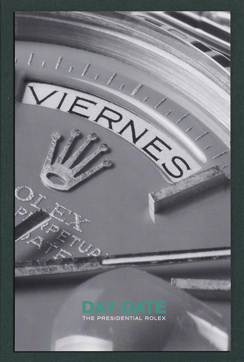 Day-date the presidental Rolex. Ediz. italiana e inglese