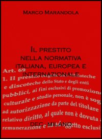 Il prestito nella normativa italiana, europea e internazionale