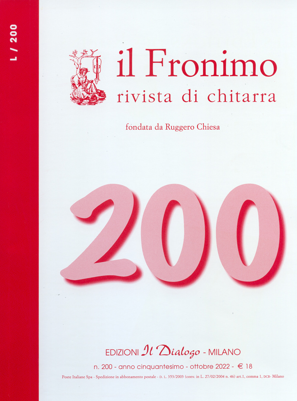 Il Fronimo. Rivista di chitarra. Vol. 200