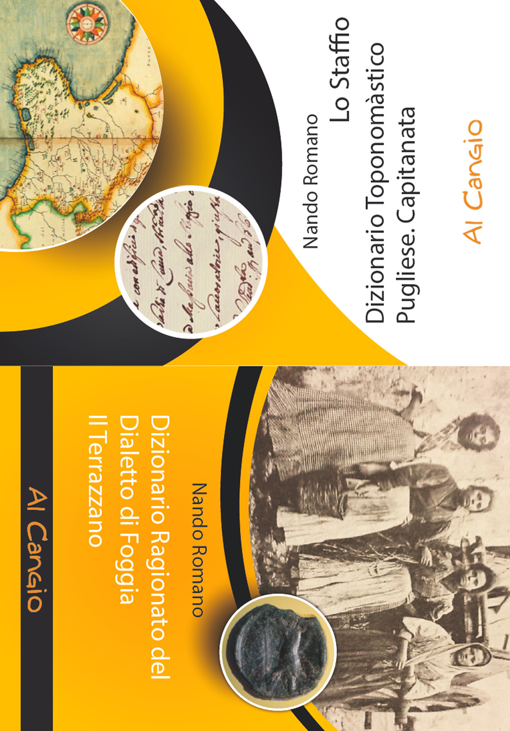Lo staffio. Dizionario toponomàstico pugliese. Capitanata-Dizionario ragionato del dialetto di Foggia. Il terrazzano