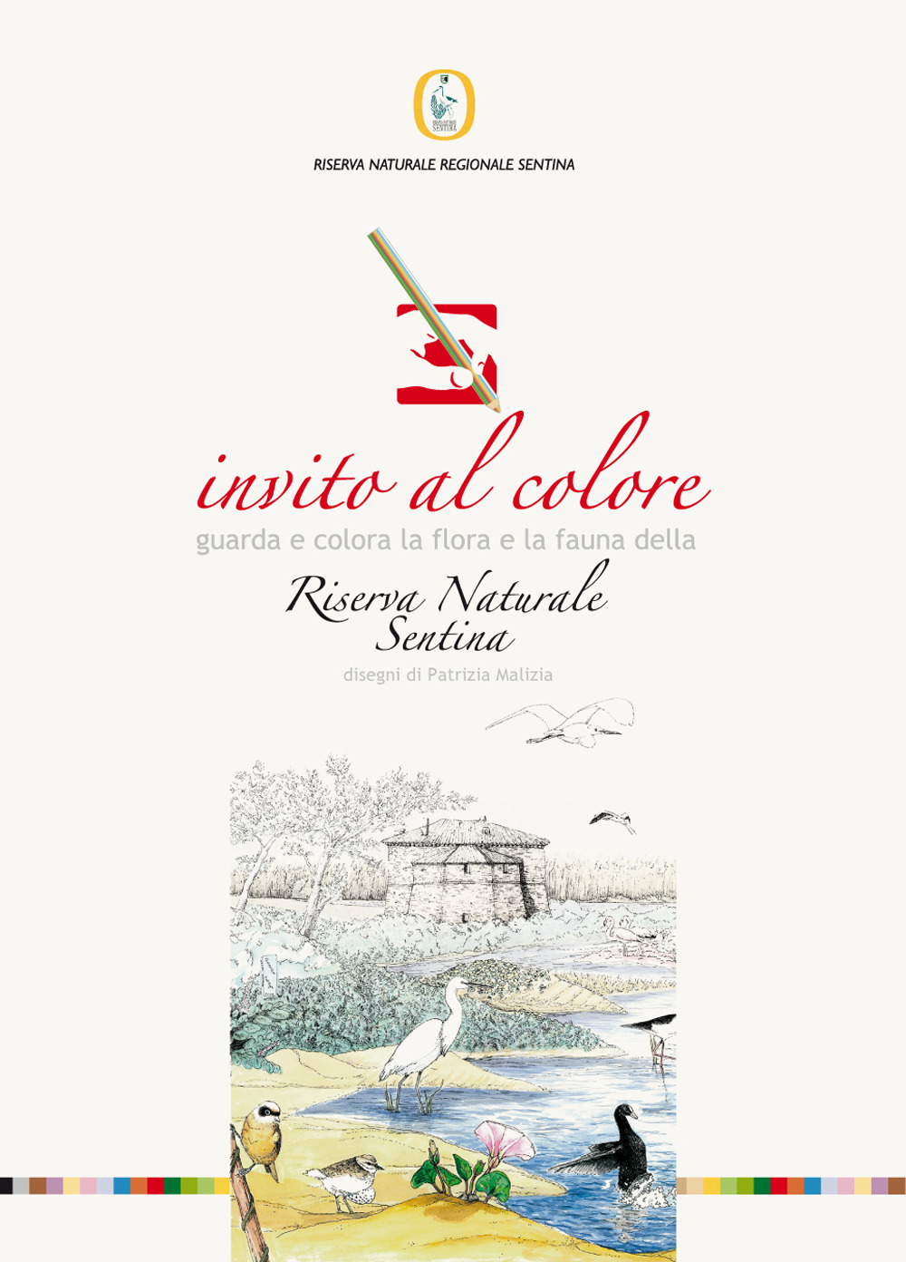 Invito al colore. Guarda e colora la flora e la fauna della riviera naturale Sentina