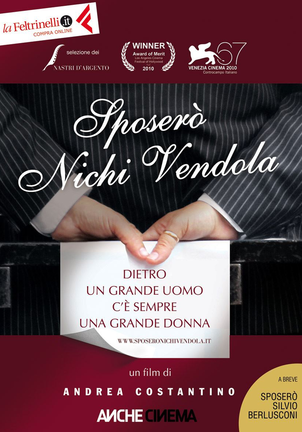 Sposerò Nichi Vendola. DVD