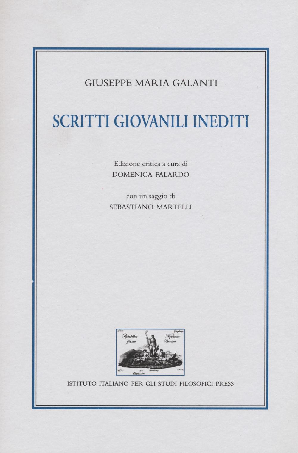 Scritti giovanili inediti