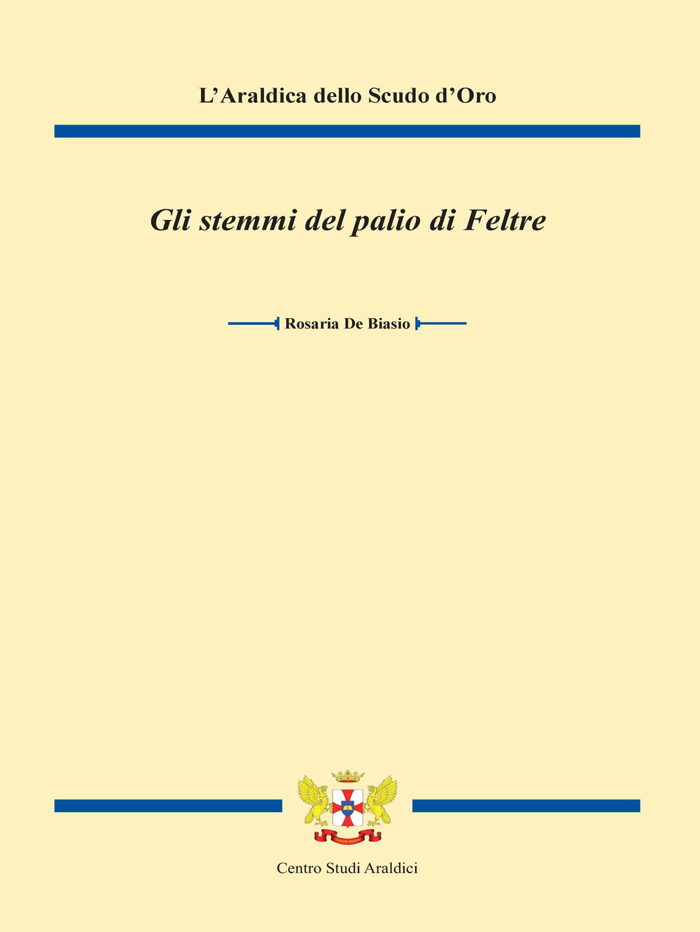 Gli stemmi del palio di Feltre