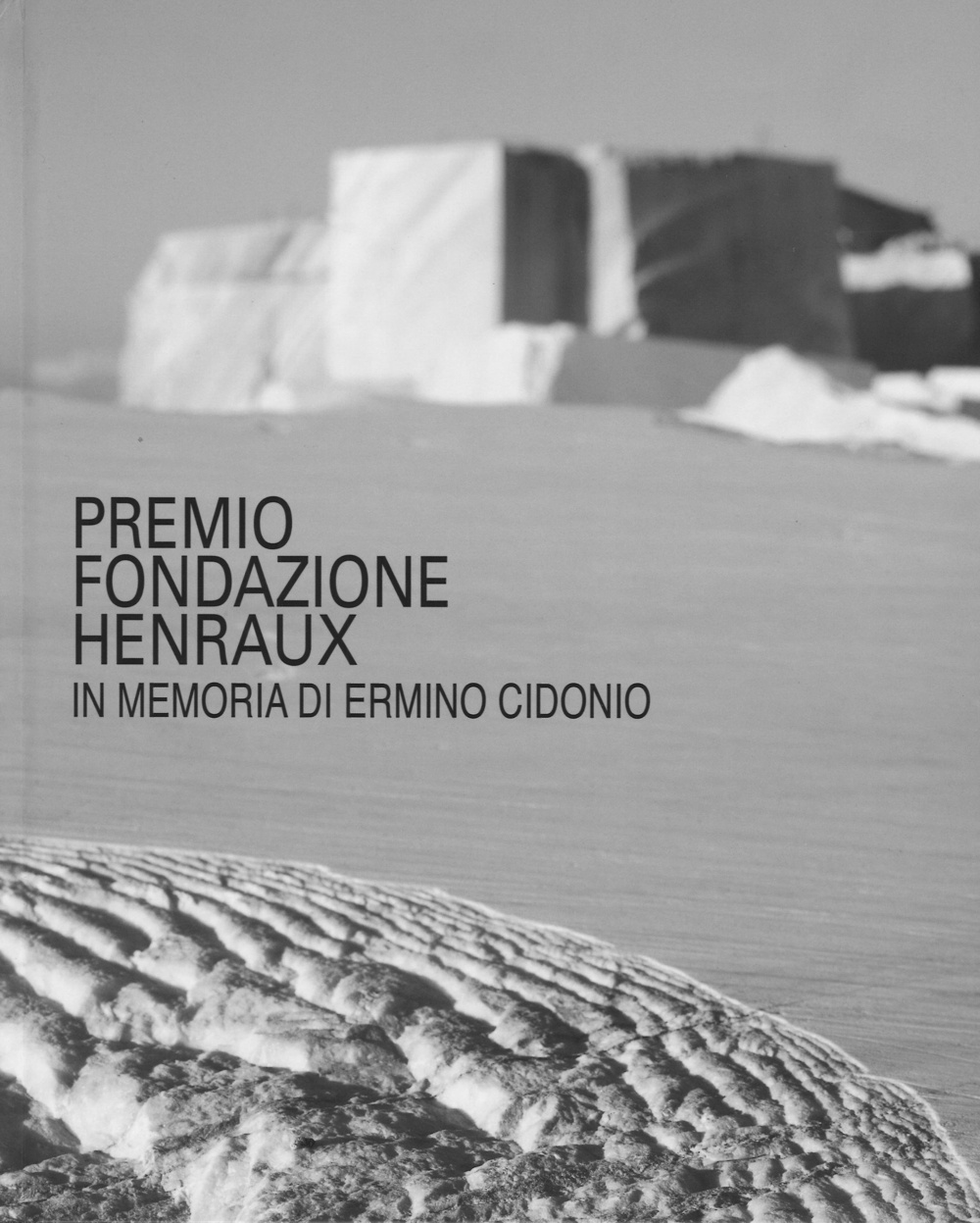 Premio Fondazione Henraux in memoria di Erminio Cidonio. Ediz. italiana e inglese