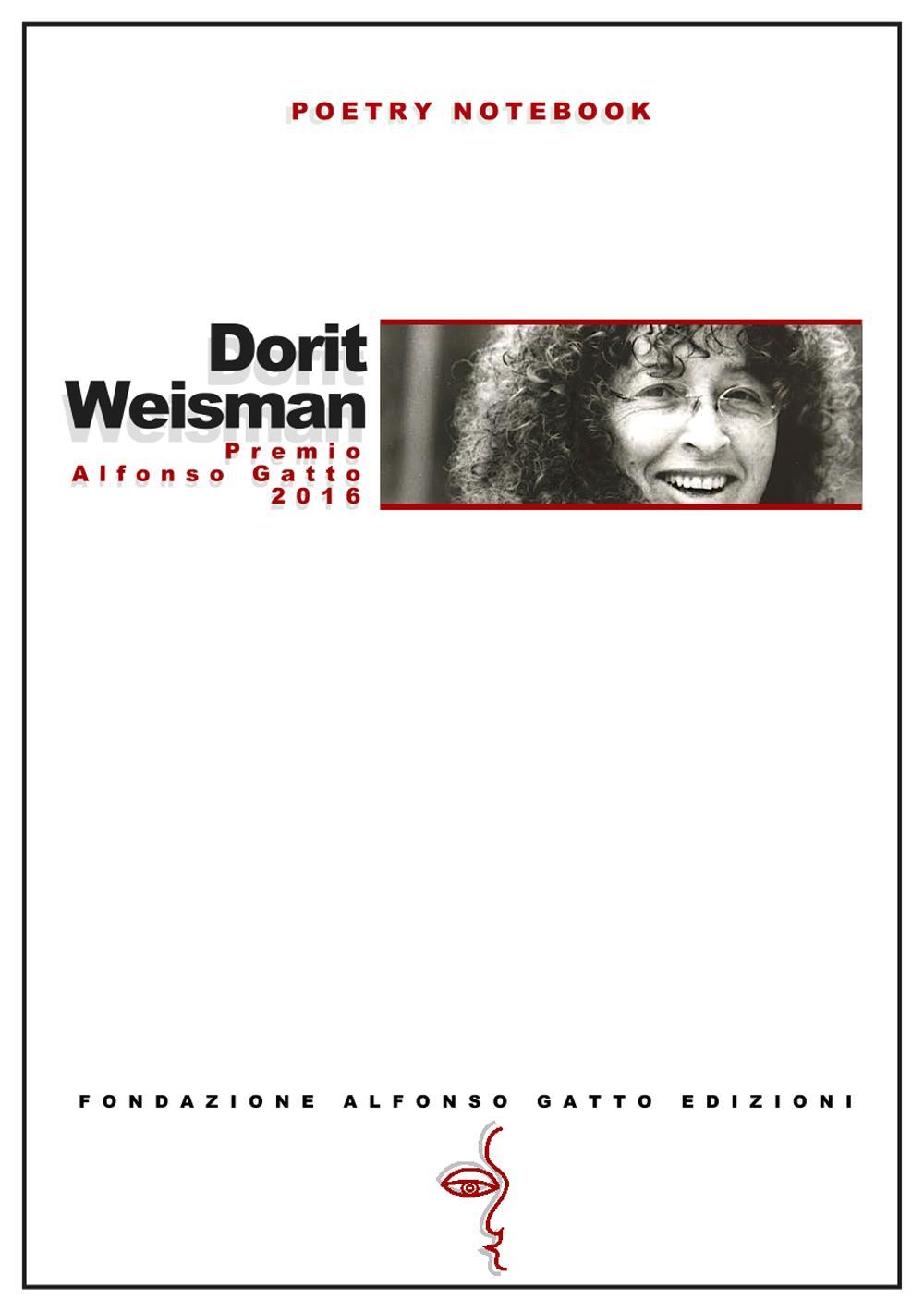 Dorit Weisman. Premio Alfonso Gatto 2016