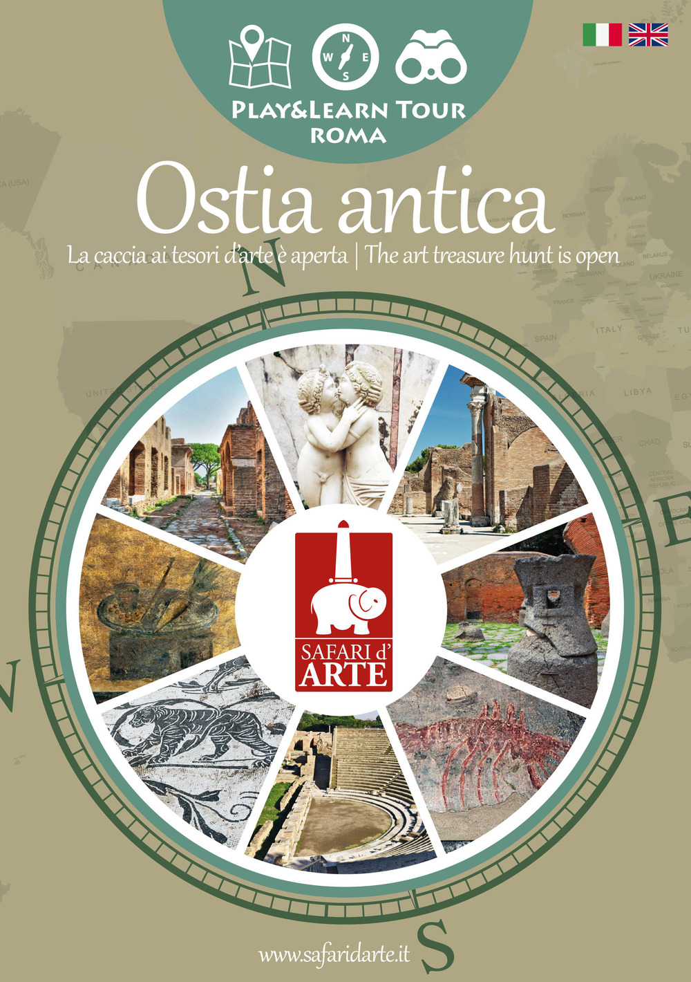 Ostia antica. La caccia ai tesori d'arte è aperta-The art treasure hunt is open