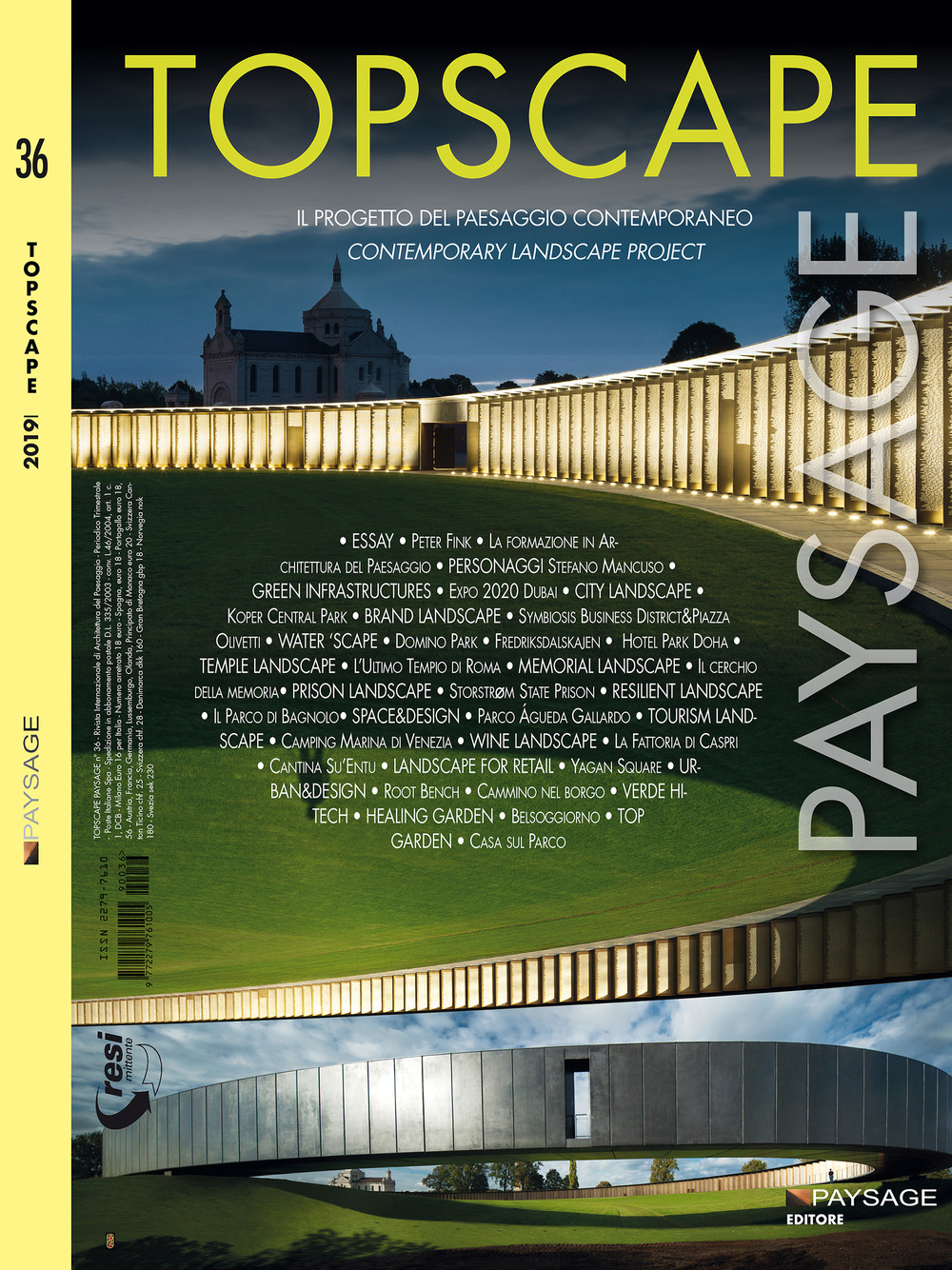 Topscape. Il progetto del paesaggio contemporaneo. Ediz. italiana e inglese. Vol. 36