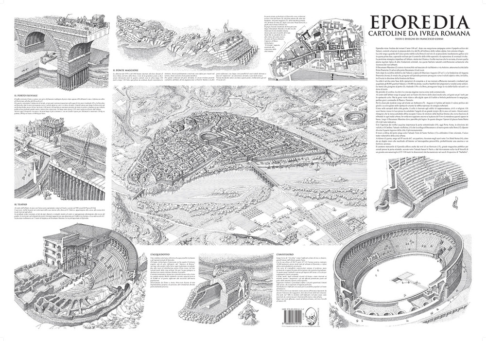 Eporedia, Cartoline da Ivrea Romana