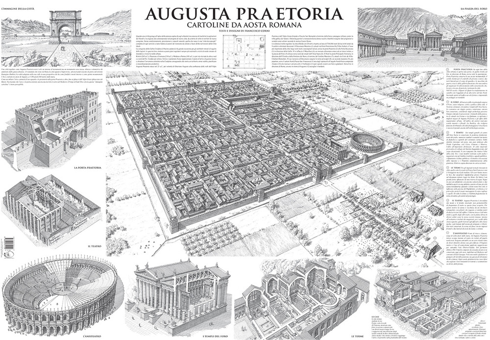 Augusta Praetoria. Cartoline da Aosta romana