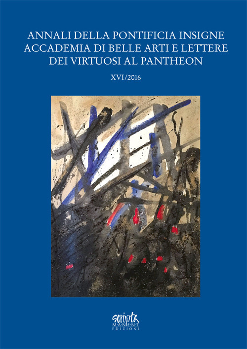 Annali della Pontificia Insigne Accademia di Belle Arti e Lettere dei Virtuosi al Pantheon. Vol. 26