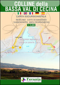 Carta escursionistica delle colline della Bassa Val di Cecina