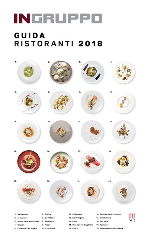 InGruppo. Guida ristoranti 2018