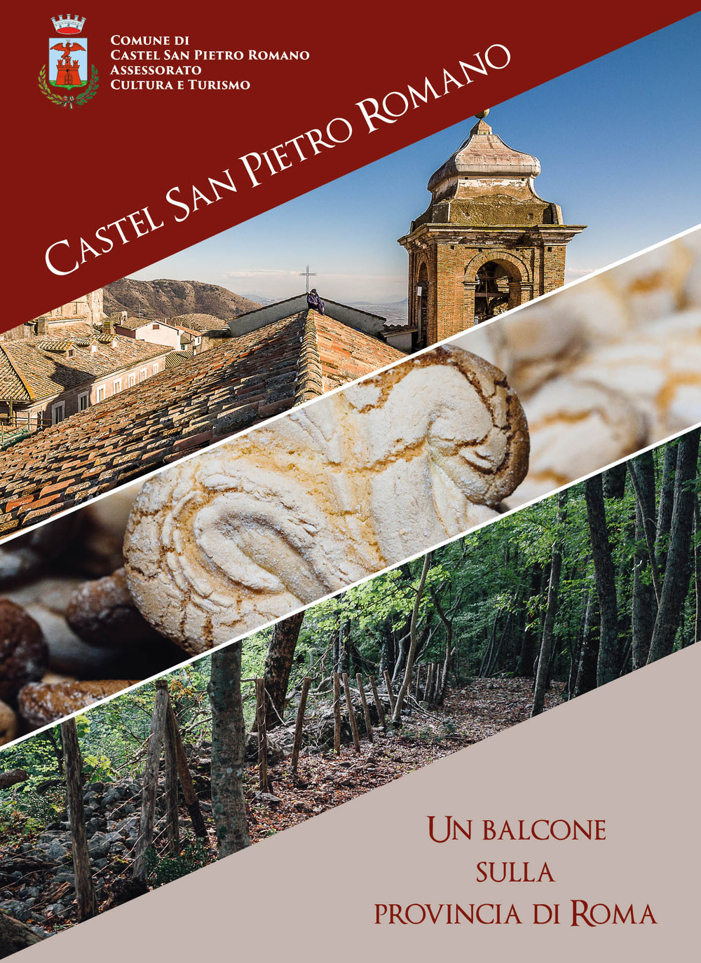 Castel San Pietro Romano. Un balcone sulla provincia di Roma