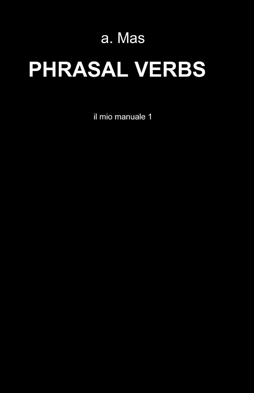 Phrasal verbs