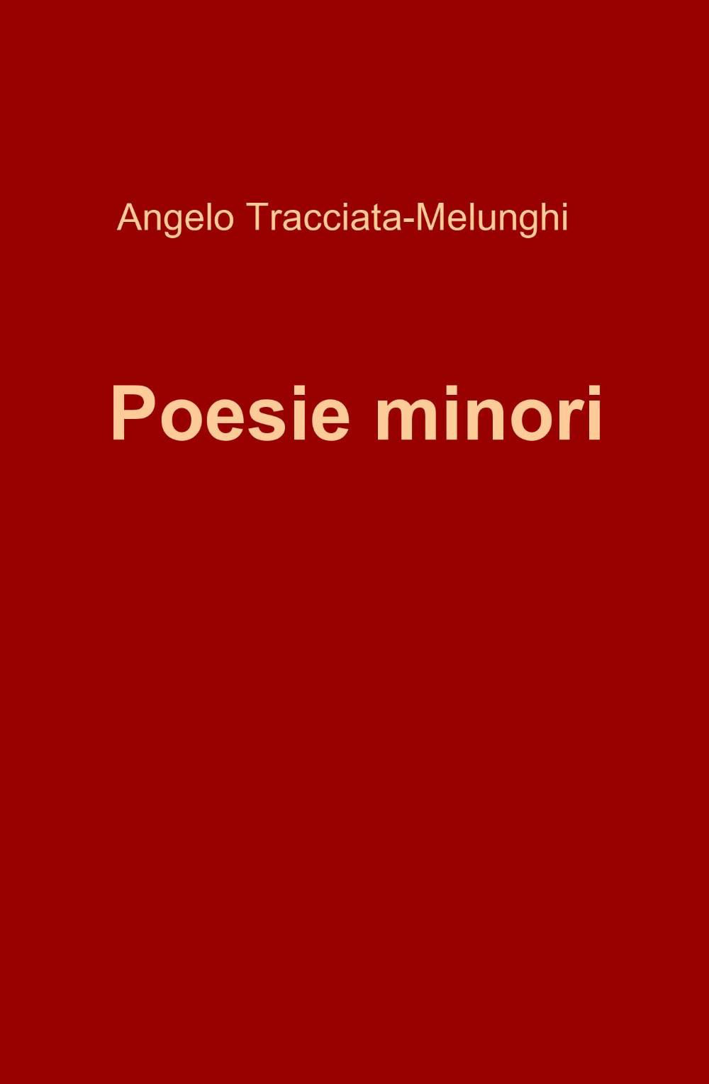 Poesie minori