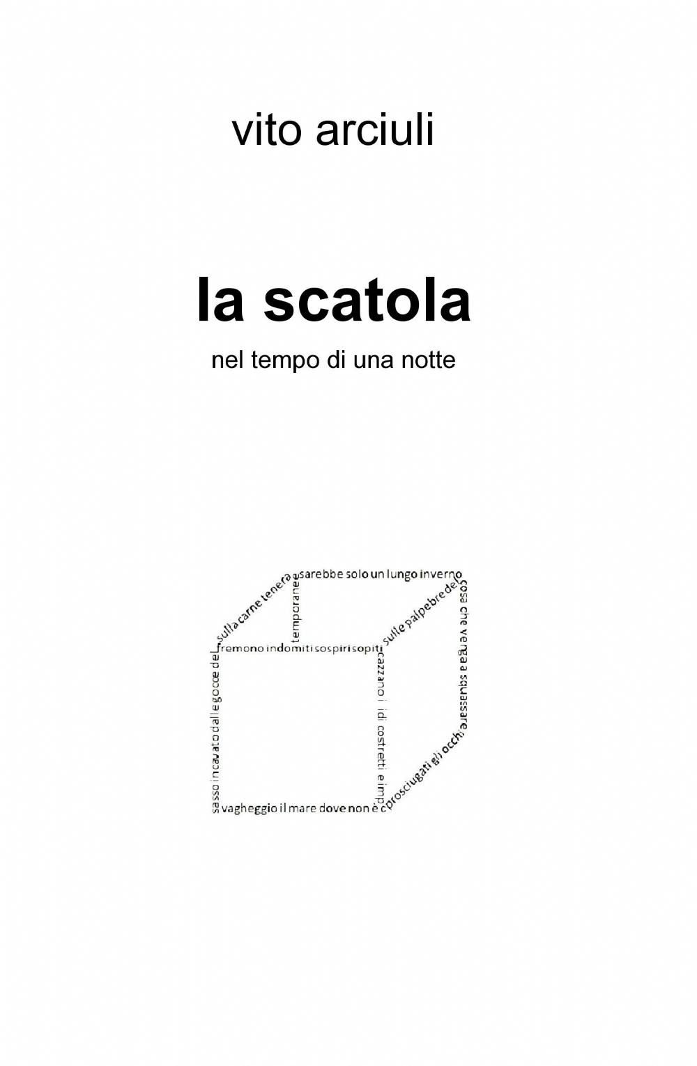 La scatola. Nel tempo di una notte
