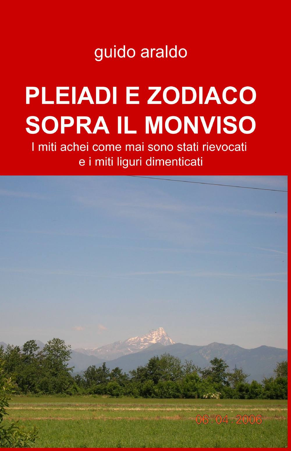 Pleiadi e Zodiaco sopra il Monviso