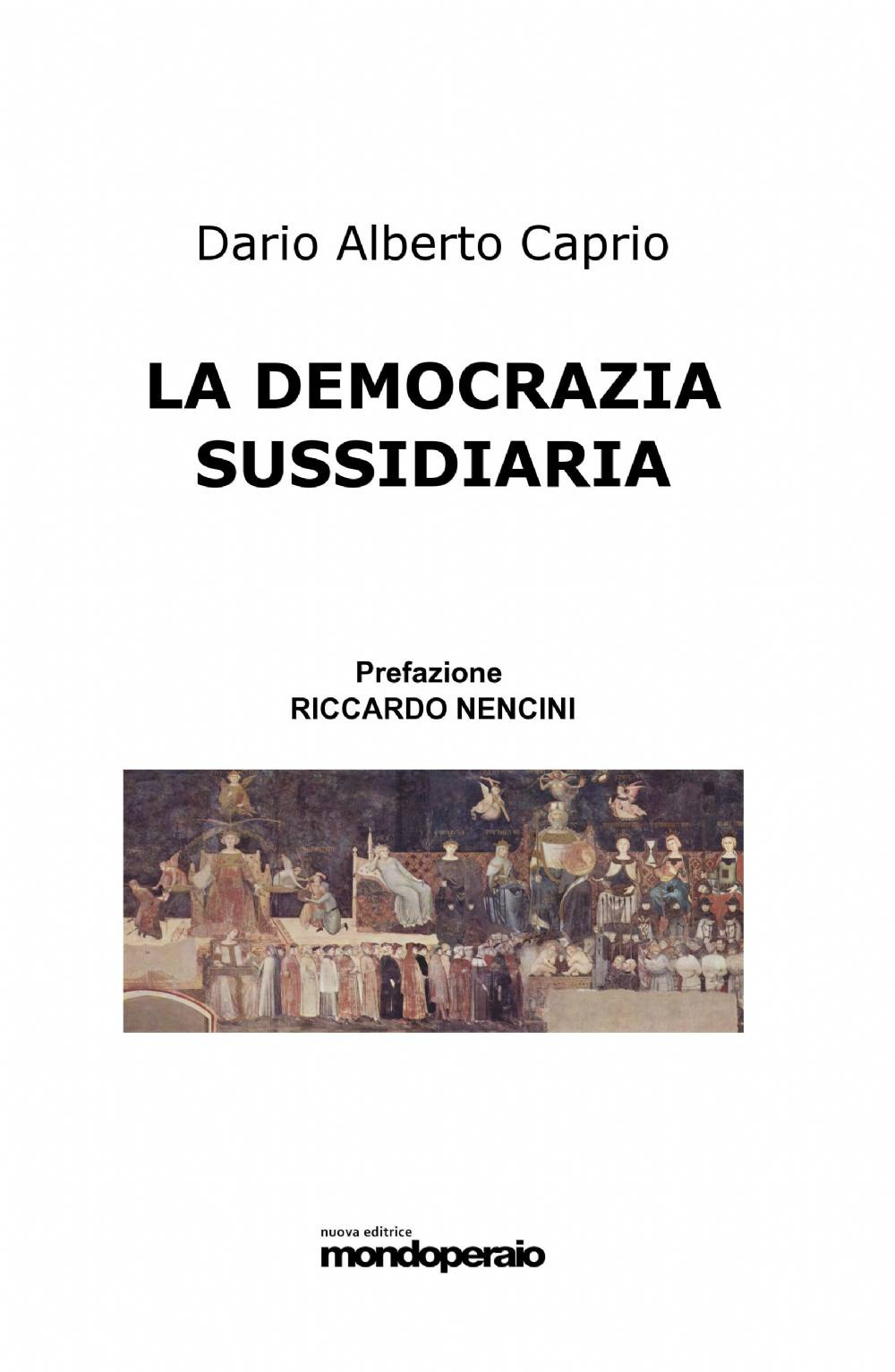 La democrazia sussidiaria