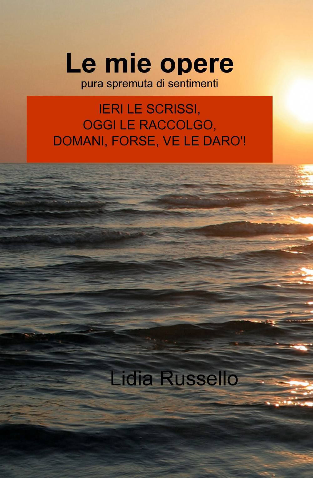 Le mie opere