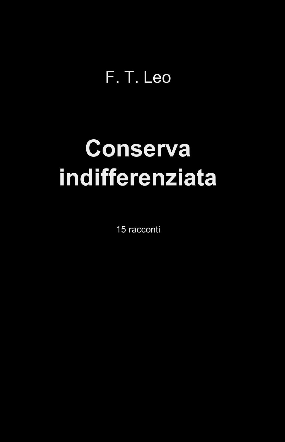 Conserva indifferenziata
