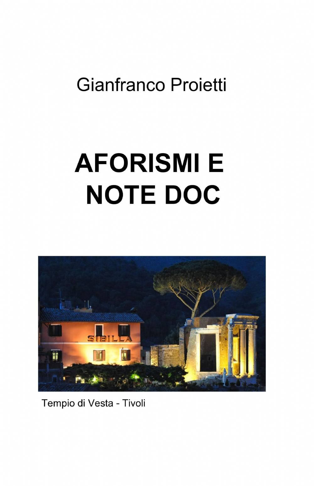 Aforismi e note doc