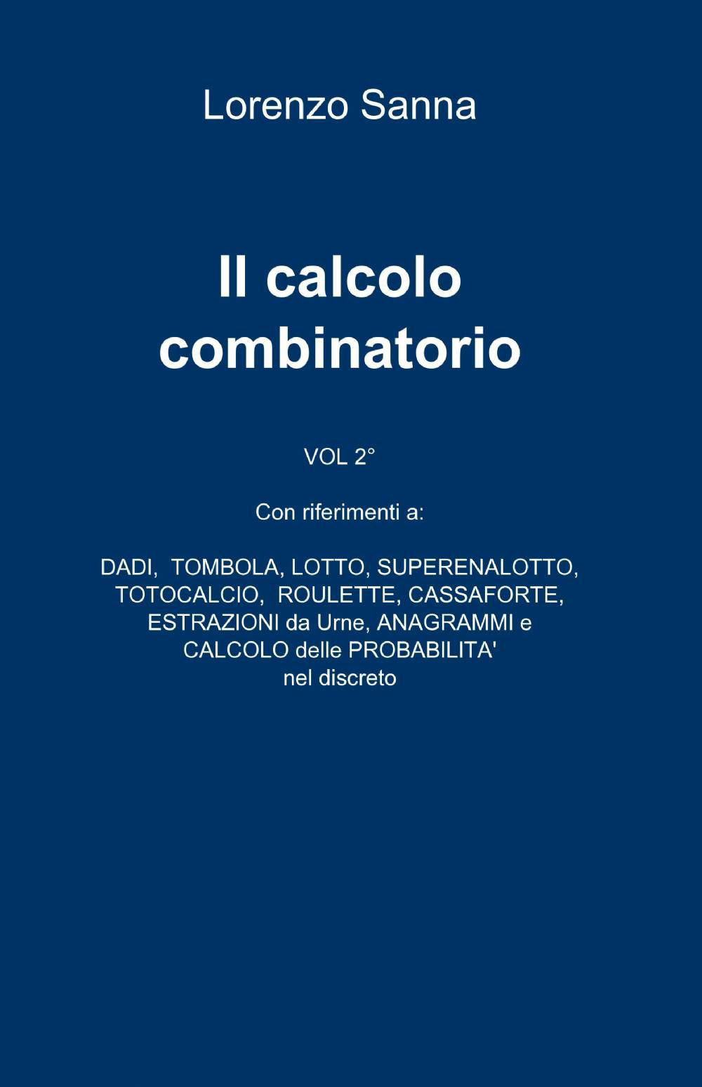 Il calcolo combinatorio