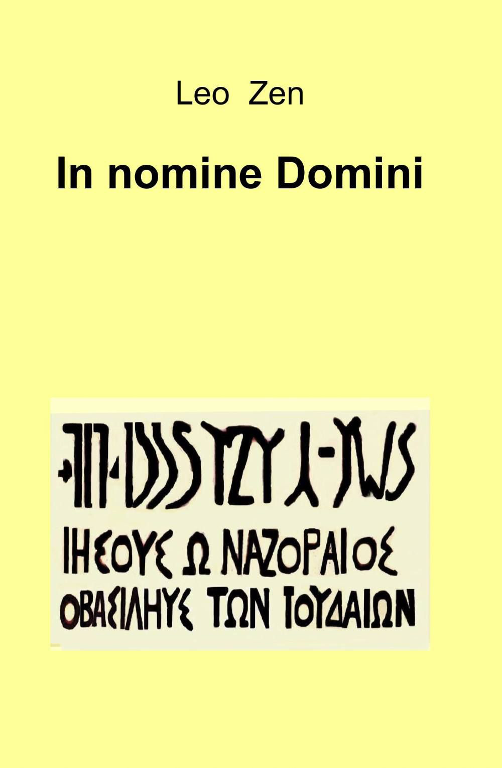 In nomine Domini