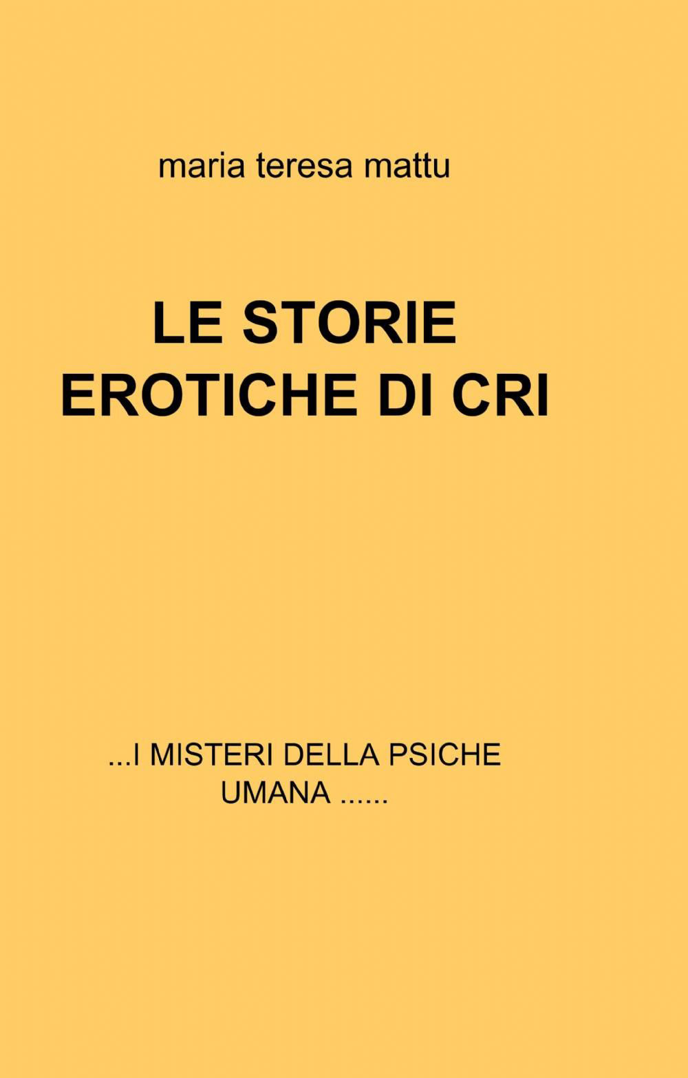 Le storie erotiche di Cri