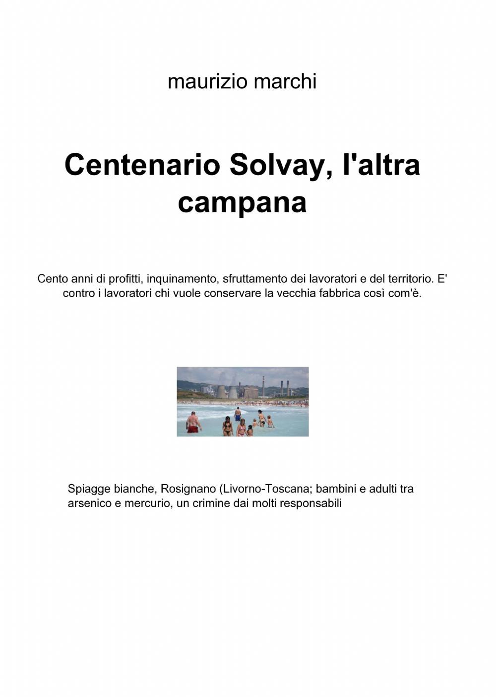 Centenario Solvay, l'altra campana