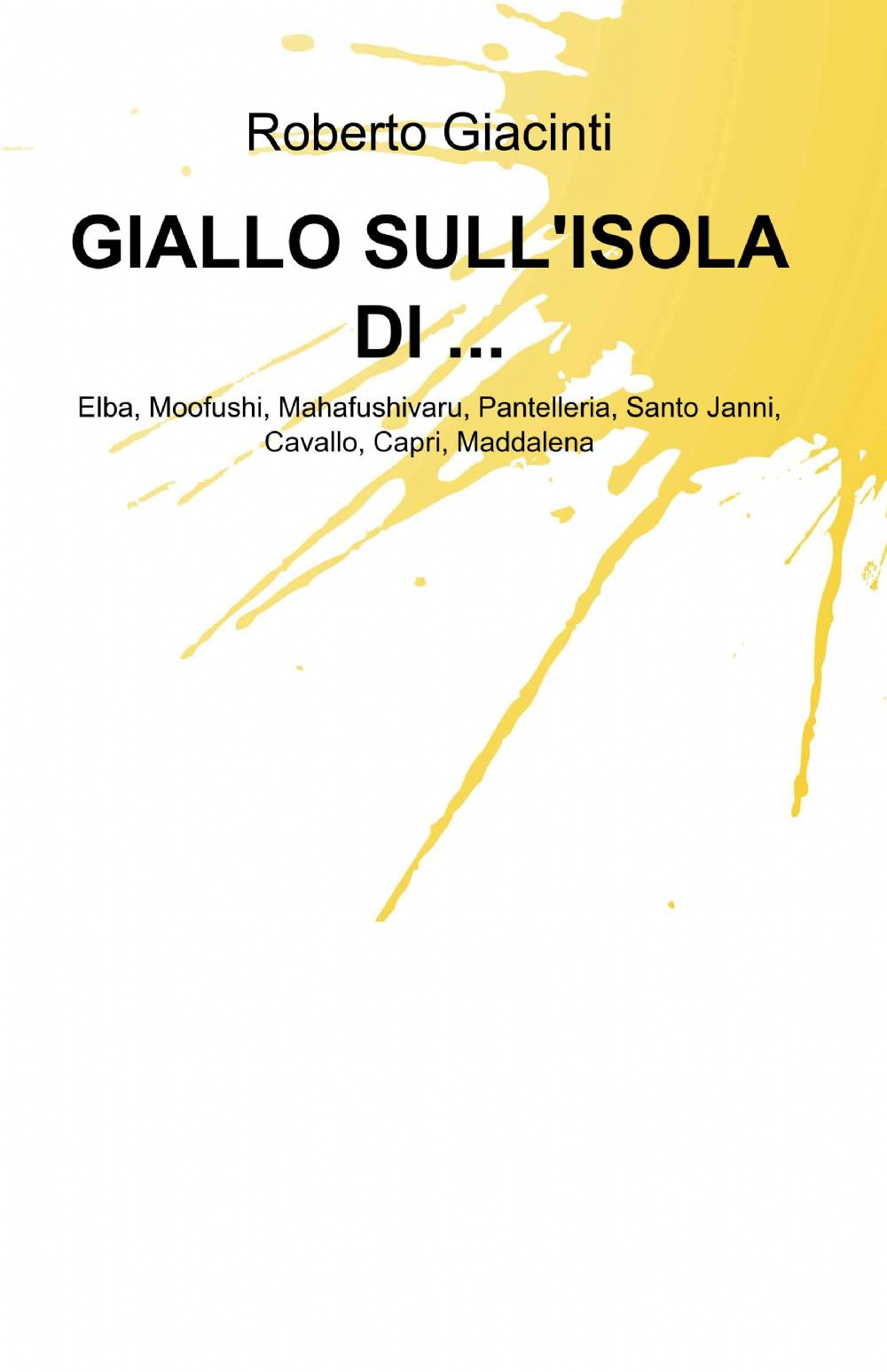 Giallo sull'isola di...