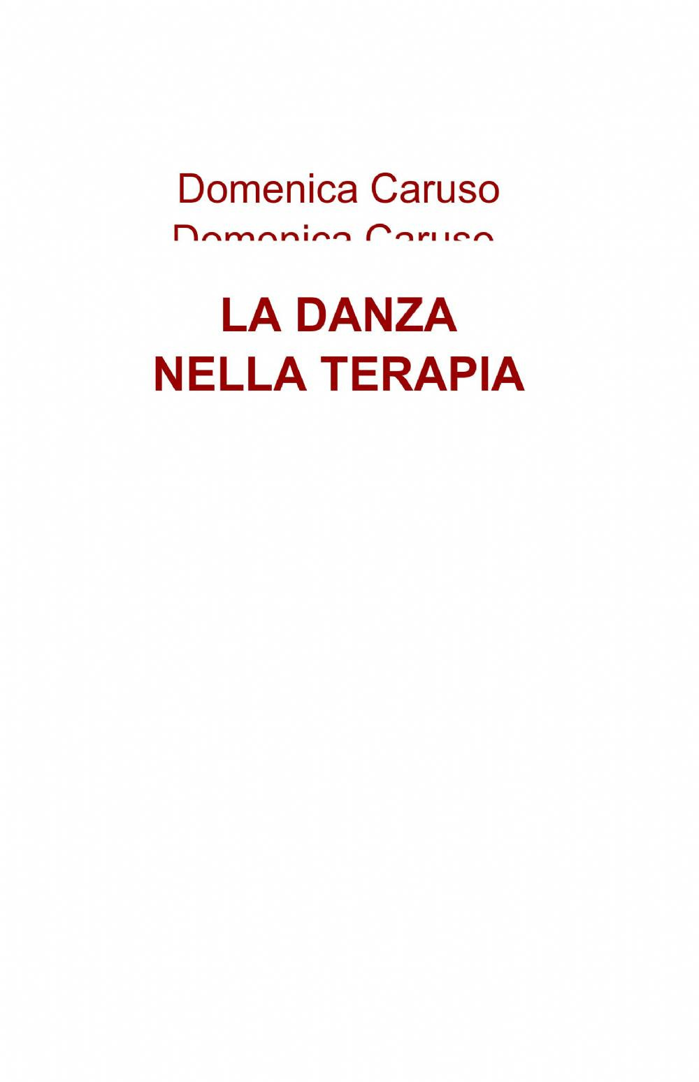 La danza nella terapia