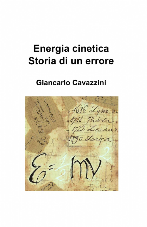 Energia cinetica. Storia di un errore