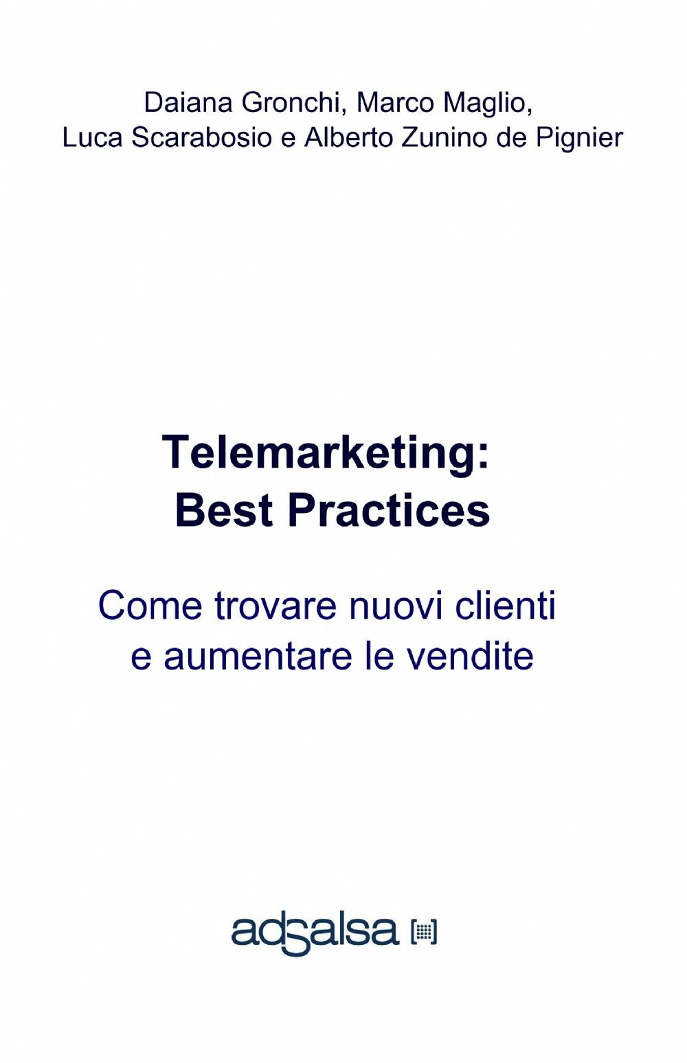 Telemarketing: best practices