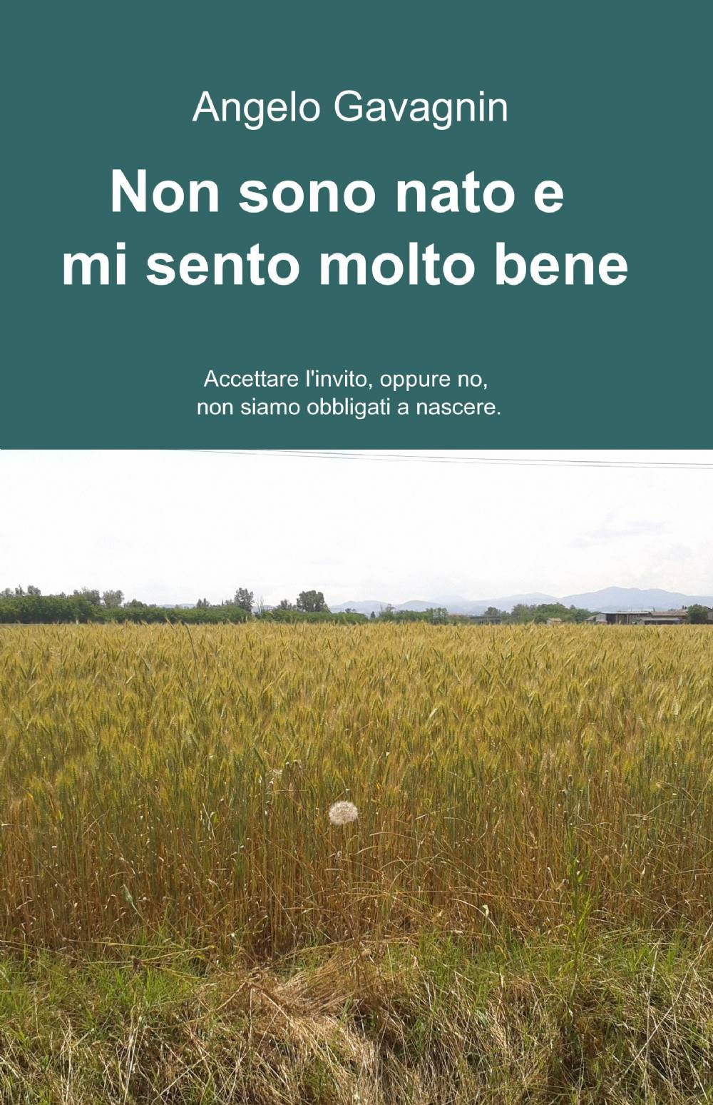 Non sono nato e mi sento molto bene