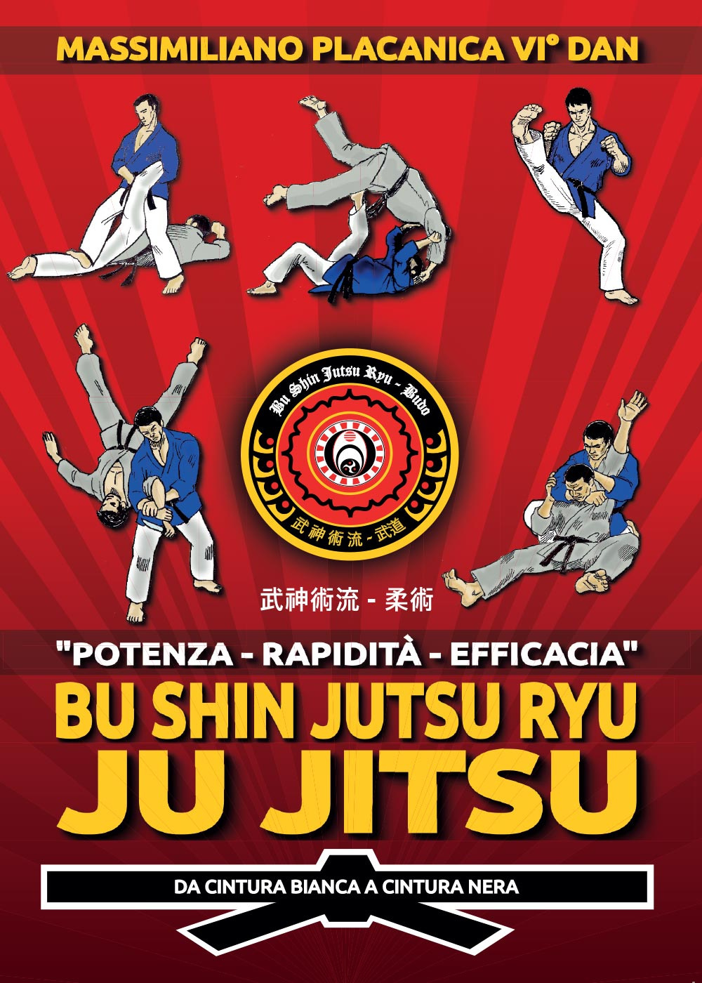 Bu Shin Jutsu Ryu. Ju jitsu. Da cintura bianca a cintura nera