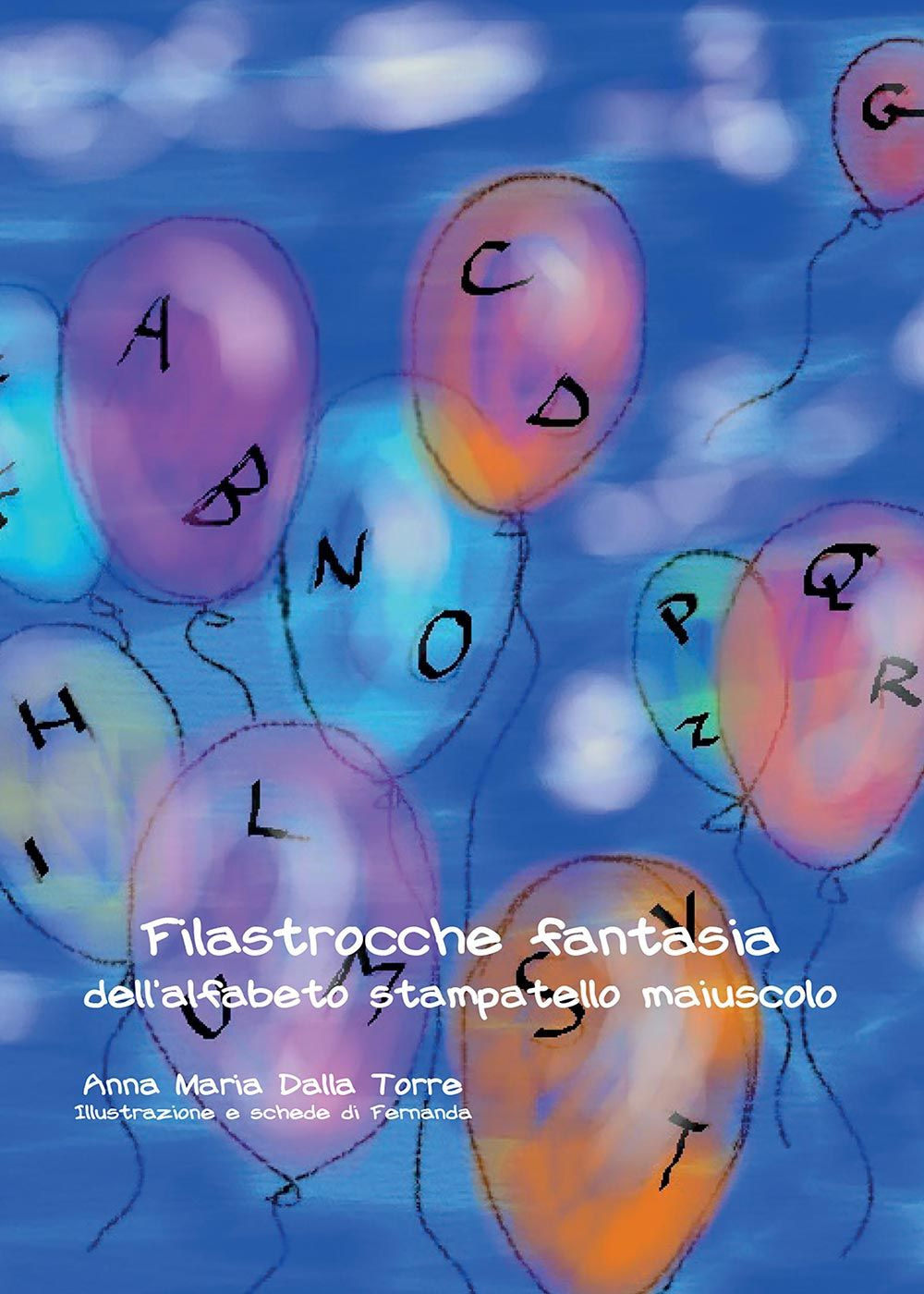 Filastrocche fantasia dell'alfabeto stampatello maiuscolo