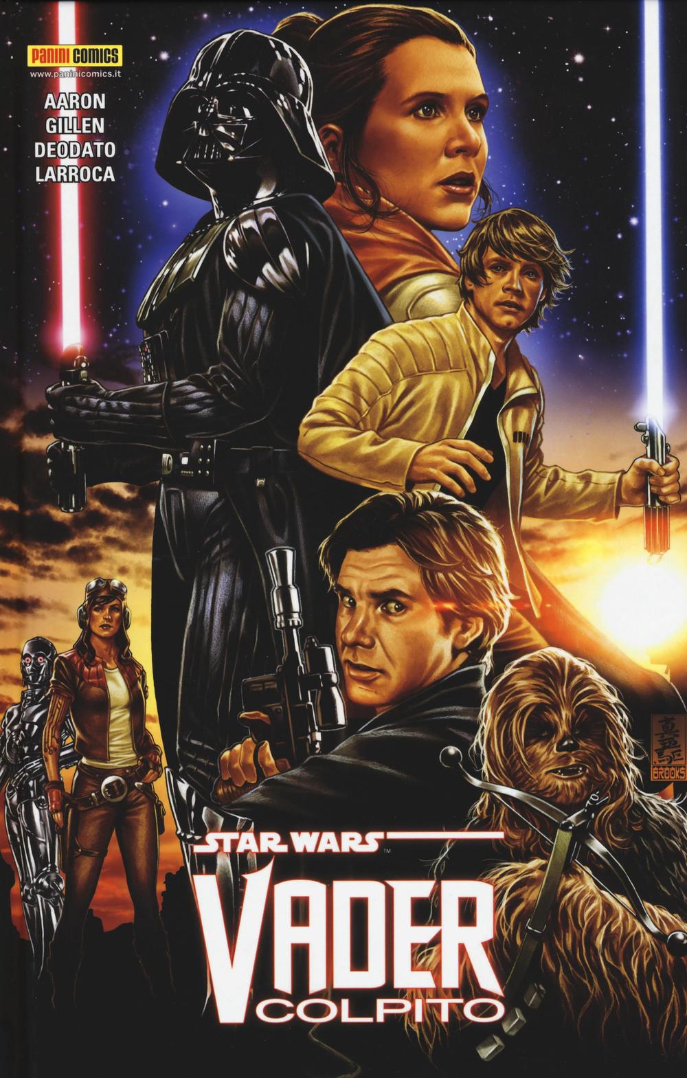 Vader colpito. Star Wars