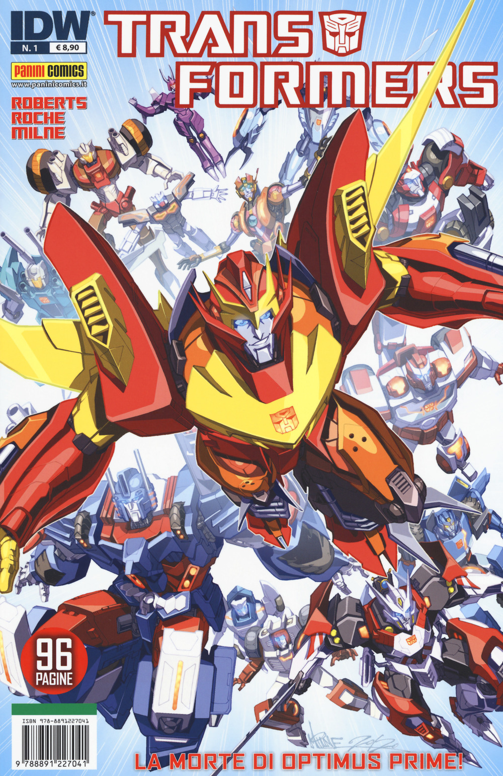 La morte di Optimus Prime! Transformers . Vol. 1