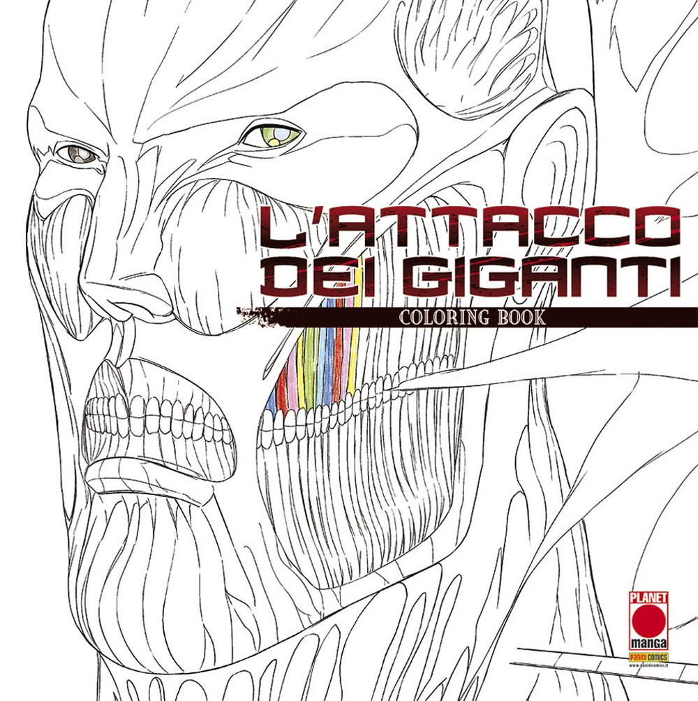 L'attacco dei giganti. Coloring book